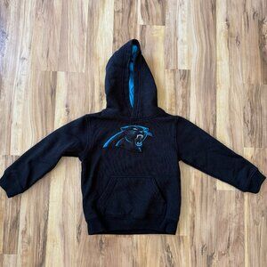 Carolina Panthers kid hoodie, size 5/6